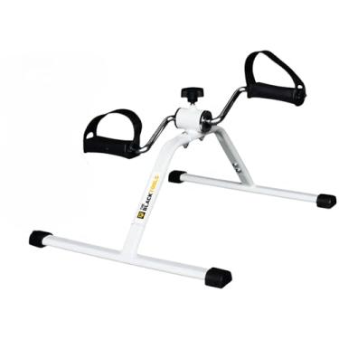 Imagem de Mini Bicicleta Ergométrica Portátil Fisioterapia Exercicio Idosos Braços Pernas Pedal Ciclo Bike Fmb500 The Black Tools