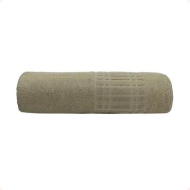 Imagem de Toalha de Banho Loft 70 x 130 Camesa Para Hotel Pousada Hostel, Bege