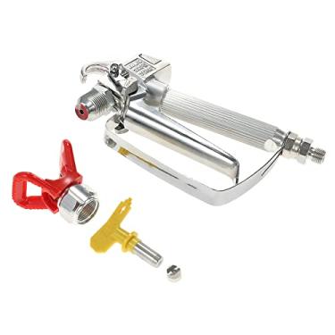 Imagem de Qudai Pistola de pintura sem ar de alta pressão 3600psi com 517 ponta de pulverização e bomba de proteção de bico pulverizador e máquina de pulverização sem ar NP