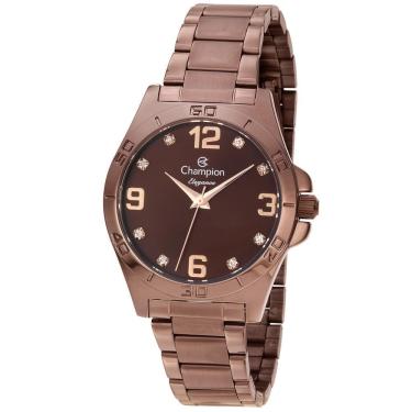 Imagem de Relógio Champion Feminino Marrom Chocolate Cn28446r