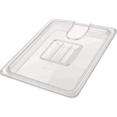 Imagem de Tampa Cuba Gastronômica GN Buffet Acrílico 1/6 Com Recorte