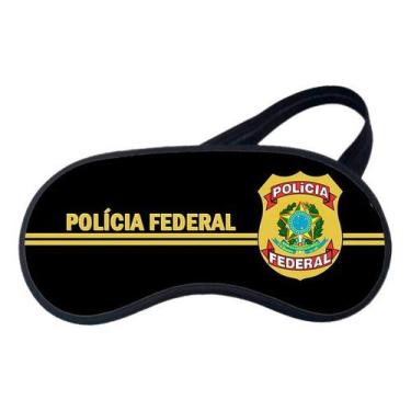 Imagem de Mascara De Dormir Policia Federal - CN