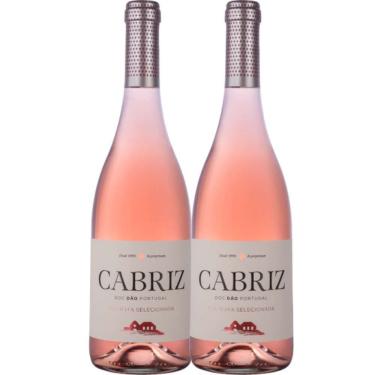 Imagem de Kit 2 Garrafas Vinho Rose Cabriz Colheita Selecionada Dão 750ml