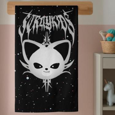 Imagem de Toalha Qualidade de Banho Menina Com Estampa Kpop Mascote Stray Skzoo 