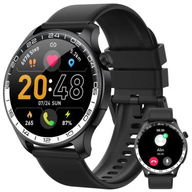 Imagem de Smartwatch Fempoin 40mm AMOLED com tela sensível ao toque IP68 para Android e iOS