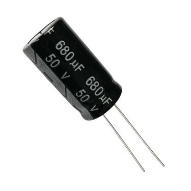 Imagem de CAPACITOR ELETROLITICO 680X50V - 680UF X 50V 105º GRAUS - TOPMAY