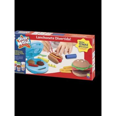 Imagem de Diver Massa Lanchonete Divertida Diver Toys 8057 - Divertoys