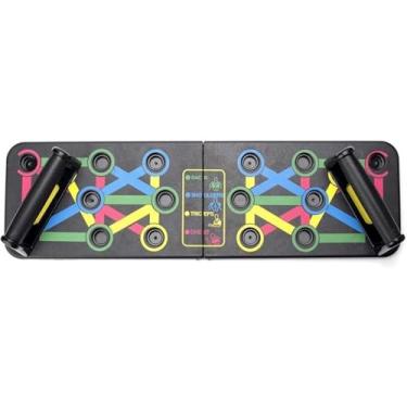 Imagem de Prancha Apoio Suporte Flexão Braço Ombro Musculação Treino