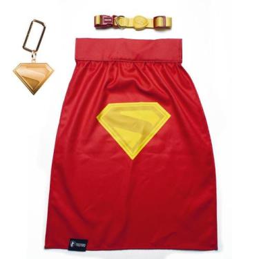 Imagem de Coleira Krypto Superman para Cães com Capa e Pingente Freefaro, P