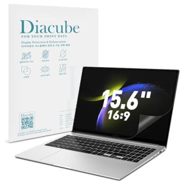 Imagem de Diacube Pacote com 2 protetores de tela com bloqueio de luz azul de 15,6 polegadas 16:9 para computador widescreen, desktop, monitor de LED e laptop – Proteção para os olhos | Anti-UV | Anti-reflexo