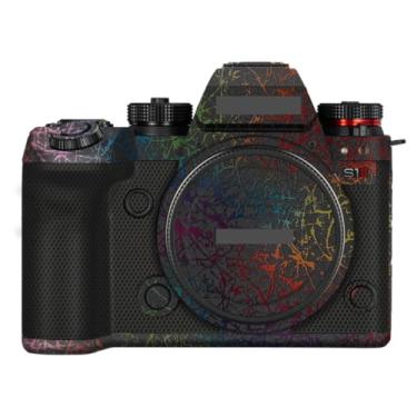 Imagem de Película protetora para câmera S1 II S1M2 Película protetora para Panasonic Lumix S1II S1 Mark II (Splash Rainbow Black)
