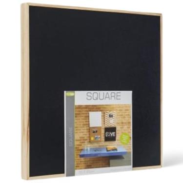 Imagem de Lousa Square Quadro Negro 35x35cm Organização Escritório