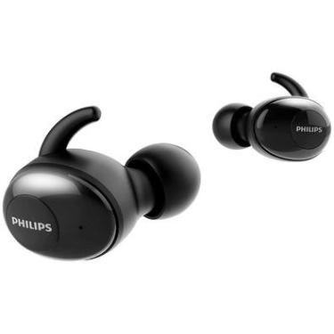 Imagem de Fone De Ouvido Bluetooth, Earbud Philips Upbeat, Microfone, Case Carregador, Preto - SH...