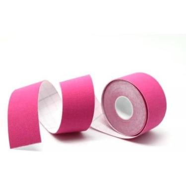 Imagem de Fita Kinésio Tape Bandagem Auxilio Muscular Academia Dores - OEM