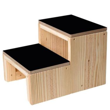 Imagem de Escada Infantil Madeira Maciça Montessori Dobravel Qualidade - Tribosh