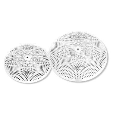 Imagem de Kit Pratos Hero Mute Ataque Crash 16 + Ataque Crash 18