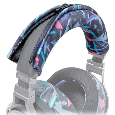 Imagem de WC Bandz Virtuoso - Capa protetora de banda para fones de ouvido CORSAIR Virtuoso Gaming - Lavar à máquina, chega de couro descascado - Compatível com Virtuoso Wireless, XT e SE | Preto dos anos 90