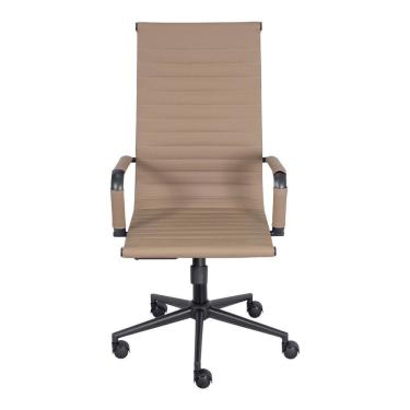 Imagem de Cadeira para Escritório Presidente Esteirinha Sintético Caramelo