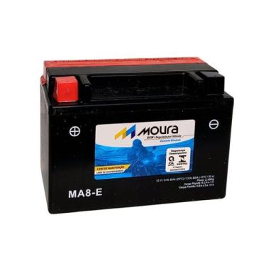 Imagem de Bateria Moura Moto  MA8E  8 Ah