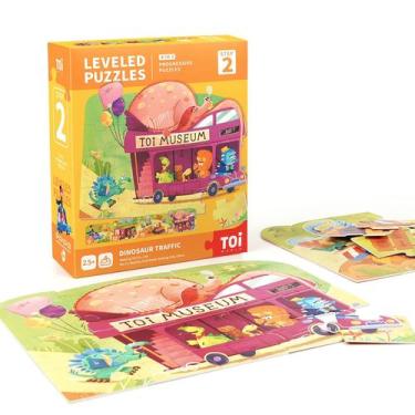 Imagem de Quebra-cabeça TOI nivelado para crianças com mais de 2,5 anos de apren
