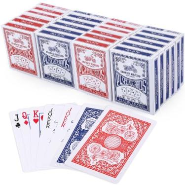 Imagem de Cartas de baralho LotFancy 24 Decks Poker Size Standard Index