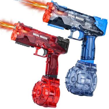 Imagem de Pistola de água elétrica SPAKELONE com flash LED e carregamento USB-C