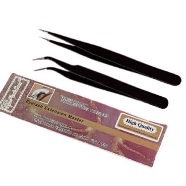 Imagem de Pinça para Extensão de Cílios Fio a Fio NS-01 e NS-07  Real Love