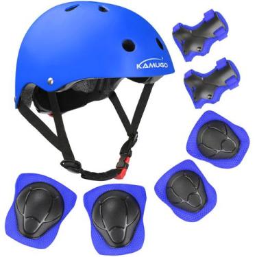 Imagem de Capacete de bicicleta KAMUGO Kids Toddler 2-8 anos ou mais equipamento