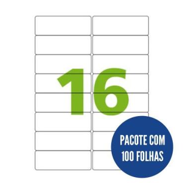 Imagem de Etiqueta Nº16 100 folhas Colacril