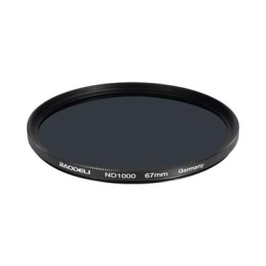 Imagem de Filtro De Densidade Neutra ND1000 49mm-82mm Para Lentes De Câmera Cano