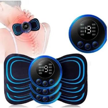 Imagem de Massageador Portátil Recarregável Dor Costas Pescoço Lombar Desert Eco