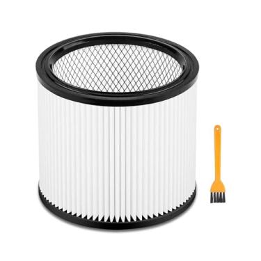 Imagem de 1 pacote de filtro de cartucho de substituição adequado para shopvac 90304, 90350, 90333,903-04-00, 9030400, 9030400,5 litros para aspiradores de pó úmido/seco