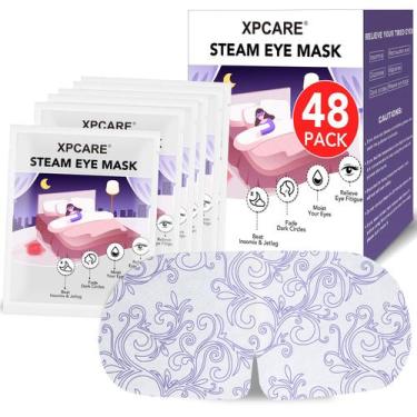 Imagem de Pacote de 48 máscaras de olhos Steam XPCARE para aliviar o estresse pa