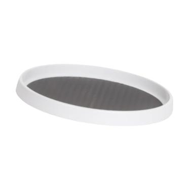 Imagem de WeiLaiKeQi Bandeja giratória organizadora antiderrapante suporte para temperos bandeja giratória para maquiagem geladeira de fazenda penteadeira cozinha