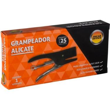Imagem de Grampeador 26/6 Alicate Metal 20fls Jocar Office