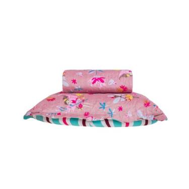Imagem de Jogo Cobre Leito Dupla Face Solteiro Bene Casa Rosa, UN, Rosa