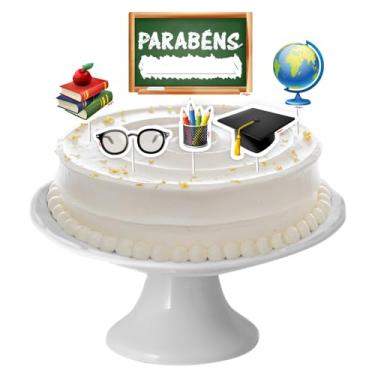 Imagem de DECORACAO DE BOLO CENARIO EDUCACAO 06 un.