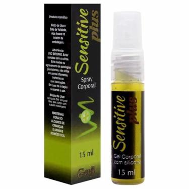 Imagem de Gel Anal Anestésico Siliconado Extra Forte Sensitive Plus Spray Para Maior Conforto Durante O Anal 15Ml