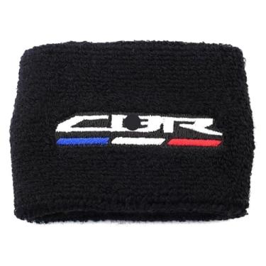 Imagem de Compatível com CBR 1000RR 1000 RR 2005-2018 Tampa de Enchimento de Óleo de Motocicleta Cilindro Mestre Tampa do Reservatório de Fluido de Freio Meia CBR1000RR (1 peça)