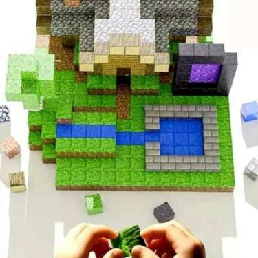 Imagem de Blocos de Montar Magnéticos 240 Peças + Caixa para Armazenamento, Conjunto Educativo com Blocos de Construção, Brinquedo Criativo para Crianças.