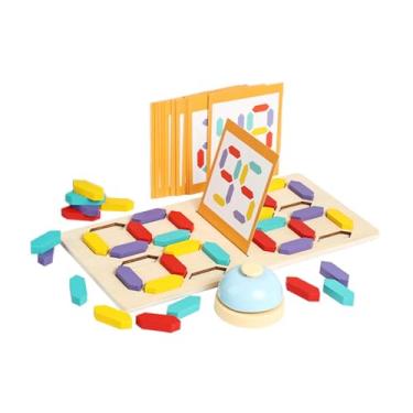 Imagem de Luwecf Quebra-cabeça de cognição numérica para crianças, de construção cognitivo divertido e educativo para crianças de 1 a 2 anos, jardim de infância