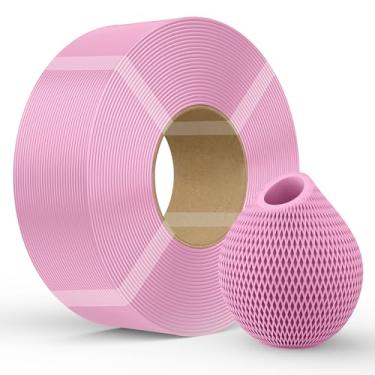 Imagem de Creality Refil de filamento PETG Filamento de impressora 3D, 1 kg 1,75 mm (1,0 kg) Refilamento para carretel reutilizável de laboratório bambu, precisão dimensional ± 0,03 mm, rosa PETG