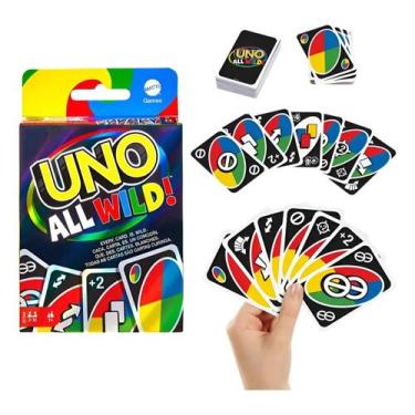 Imagem de Jogo De Cartas Uno All Wild Original Mattel Hhl33