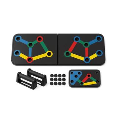 Imagem de Prancha Para Flexão Multifuncional Treino De Resistência e Apoio Para Flexão De Braço, Peitoral, tríceps e ombros