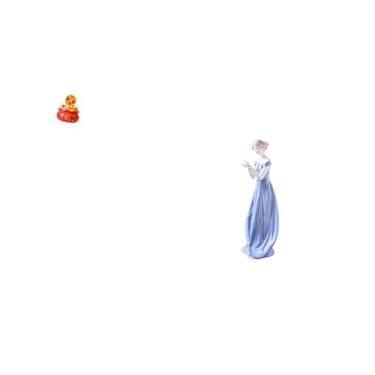 Imagem de Fenteer Bolsa de Dinheiro de Cerâmica, Estatueta de, Bacia de de Porcelana, Ornamento, Estátua, Cornucópia Nórdica Moderna, para Festival de Pr