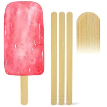 Imagem de 2PCTS PALITO DE PICOLE E SORVETE REDONDO 1.000UN/PCT BAMBU