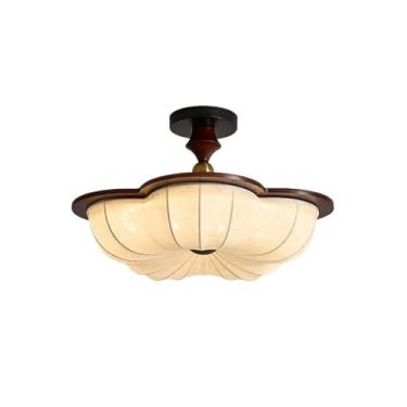 Imagem de Luz de teto Luminária de teto estilo medieval francês para quarto, escada, varanda, corredor