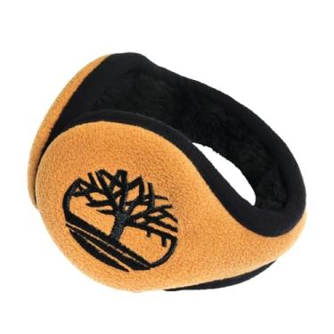 Imagem de Timberland Protetores de ouvido masculinos dobráveis com logotipo de árvore – tamanho único, almofada interna macia para aquecimento, fácil de transportar, ajuste para clima frio, Trigo, tamanho nico
