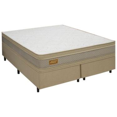 Imagem de Cama Box (Box + Colchão) King Gazin Bipartida - de Espuma 57cm de Altu