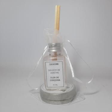 Imagem de Kit 2 Pçs, Um Difusor Mini Vidro 30ml e Uma Vela Mini Lata 20gr Luz & Aroma Premium (Vanilla)